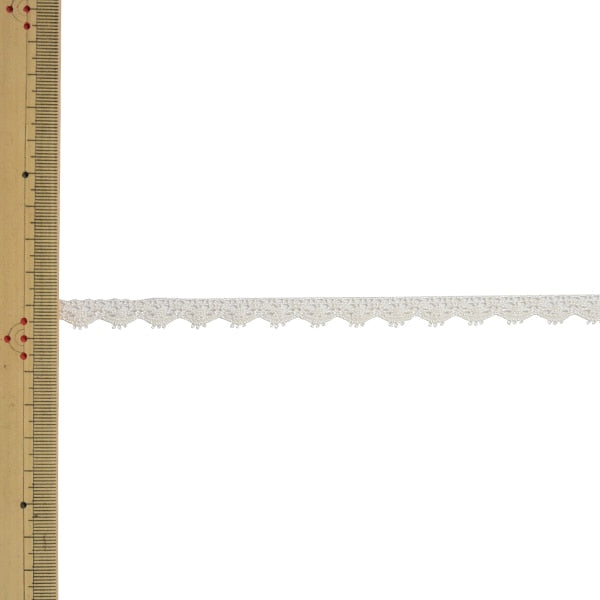 【数量5から】 レースリボンテープ 『トーションレース 65004K 00番色』 MOKUBA 木馬