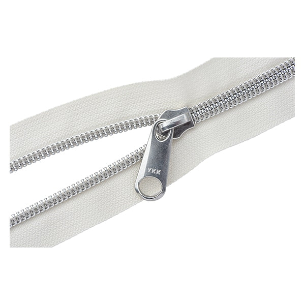 Cremallera "Metallion Silver 40cm Stop 841 No. 5CMS-40BL" YKK