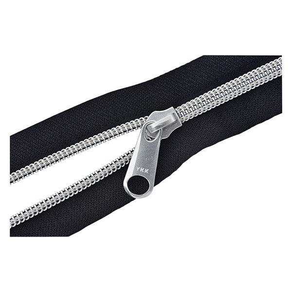 Cremallera "Metallion Silver 40 cm Stop 580 No. 5CMS-40BL" YKK