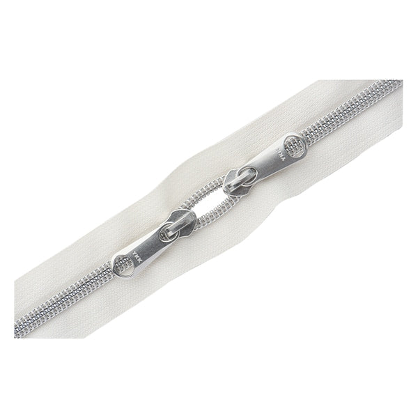 Cremallera "Metallion Silver 60 cm de doble apertura 841 color 5CMG-60SH" YKK