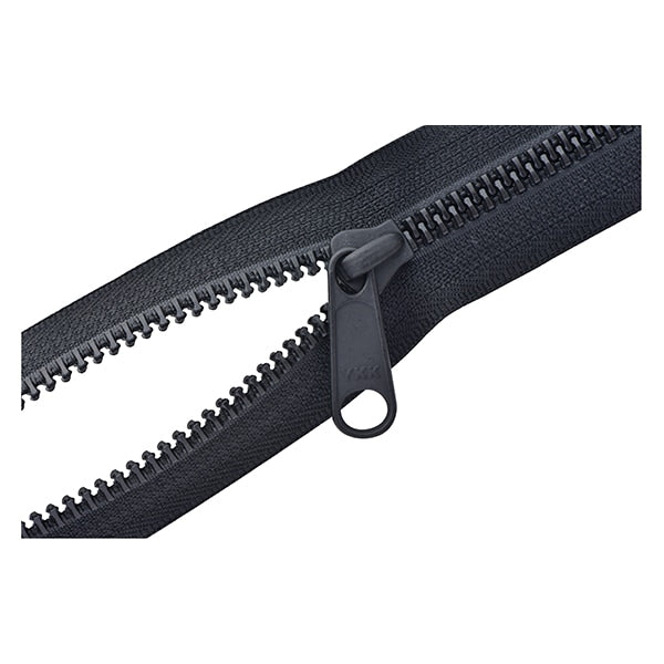 Cremallera "Metalx Tough Metallic Black 40cm Stop 580 Número 5VMTAG-40BL" YKK