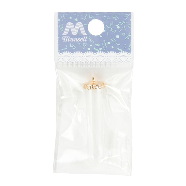 خامة الإكسسوار “قبة زجاجية 11×41 ملم ذهبي”