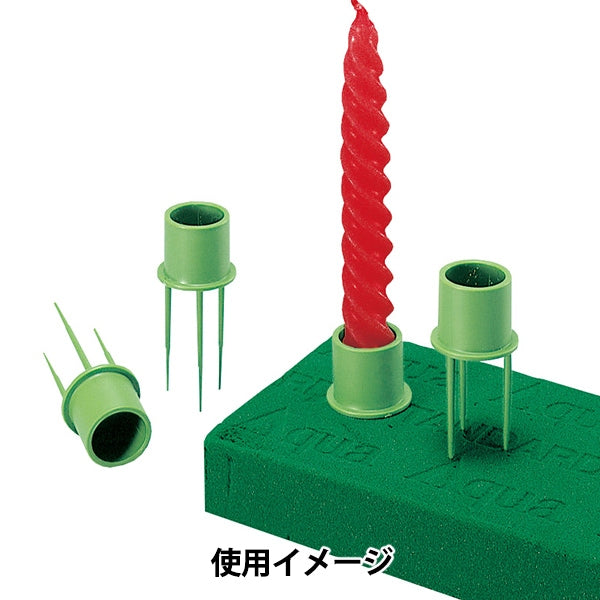 꽃재료 "캔들 픽 높이 8cm 1 조각 163-10-0"Matsumura공예