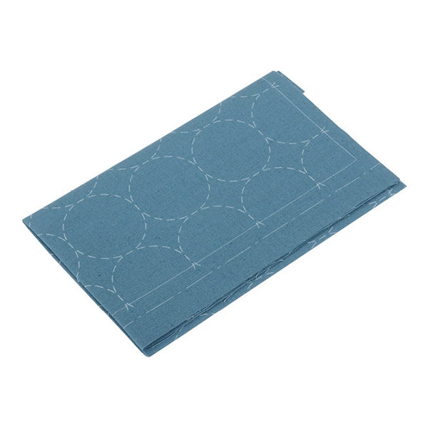 Kit di ricamo "Sashiko Connessione rotonda multi-croce in cotone Blue 98905-70" Lecien Lecien Cosmo Cosmo