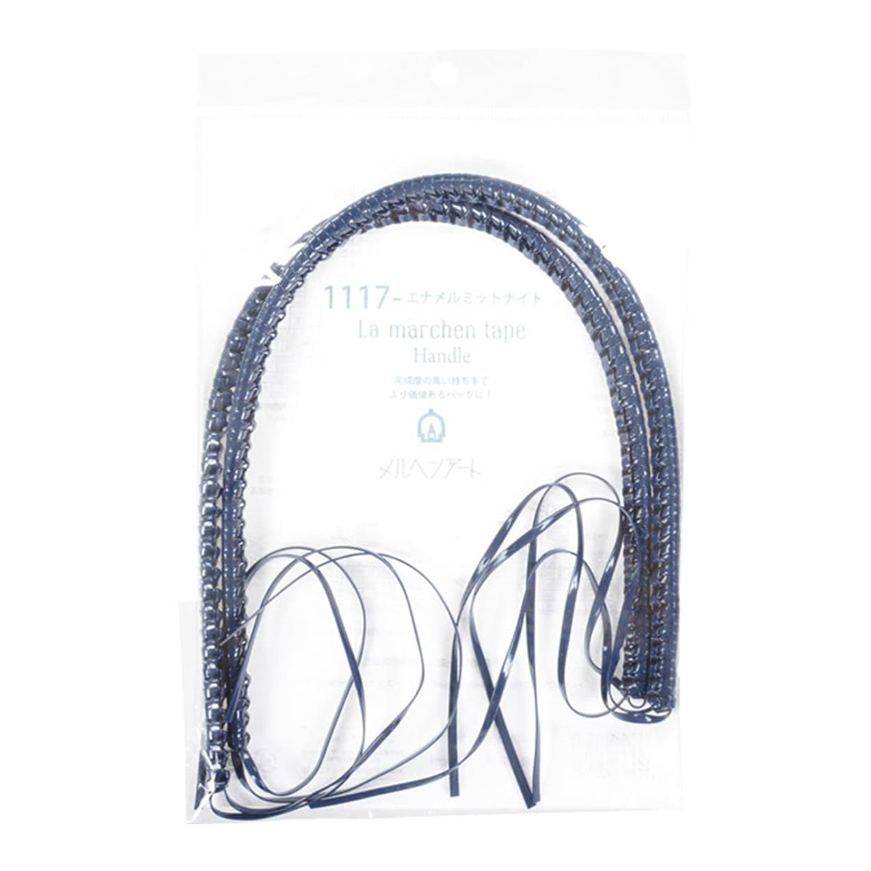 مادة الحقيبة "مقبض Rameruchen مطلي بالمينا منتصف الليل" MARCHENART فن القصص الخيالية