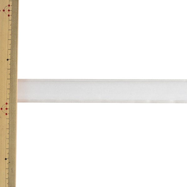 【数量5から】 リボン 『メタリックオーガンジーリボン 4570 幅約2.5cm 4番色』 MOKUBA 木馬