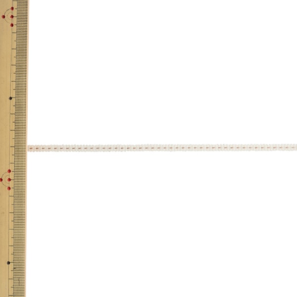 【数量5から】 リボン 『ステッチグログランリボン 4649 幅約4mm 12番色』 MOKUBA 木馬