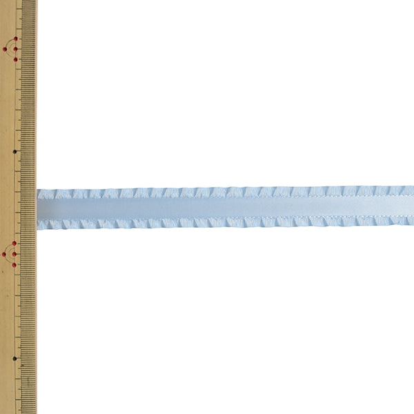 【数量5から】 リボン 『フリルサテンリボン 4895 幅約2.1cm 23番色』 MOKUBA 木馬