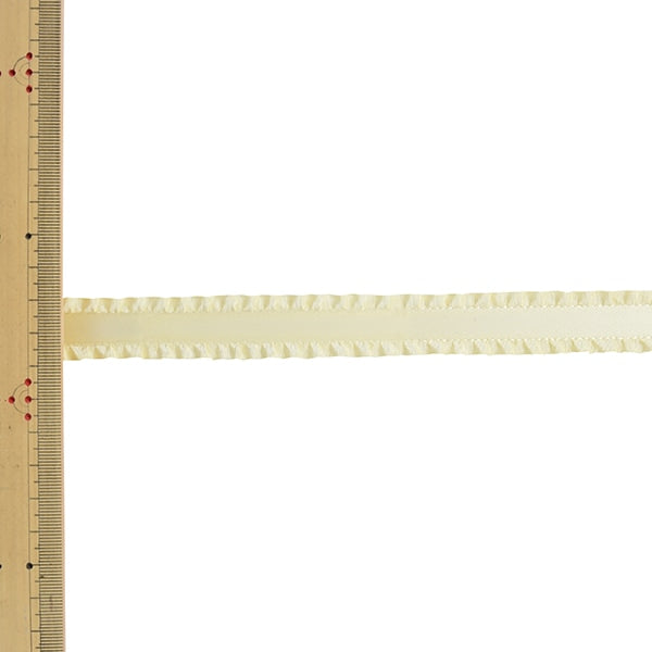 【数量5から】 リボン 『フリルサテンリボン 4895 幅約2.1cm 33番色』 MOKUBA 木馬