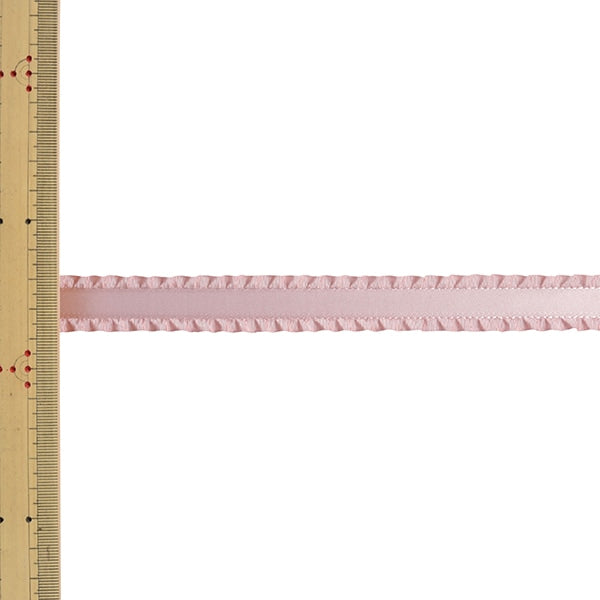 【数量5から】 リボン 『フリルサテンリボン 4895 幅約2.1cm 40番色』 MOKUBA 木馬