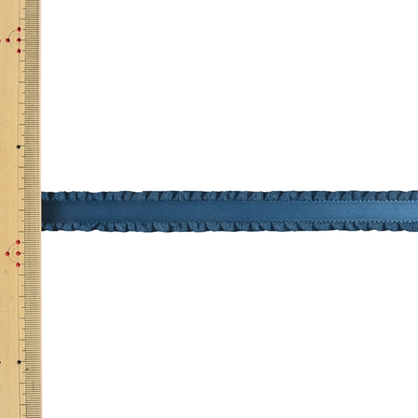 【数量5から】 リボン 『フリルサテンリボン 4895 幅約2.1cm 46番色』 MOKUBA 木馬