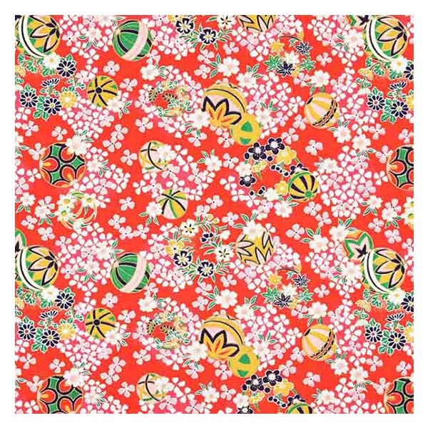 Washi "handgefertigtes Yuzen Washi Yuzen Muster 7308G"