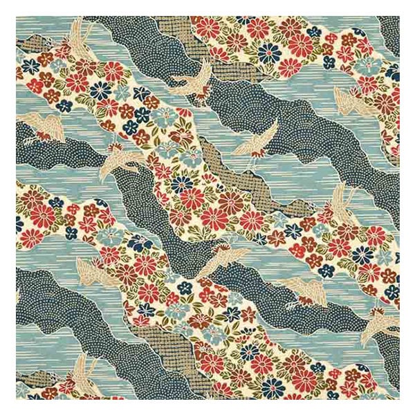 Washi "handgefertigtes Yuzen japanischer Papier Taisho Roman 2"