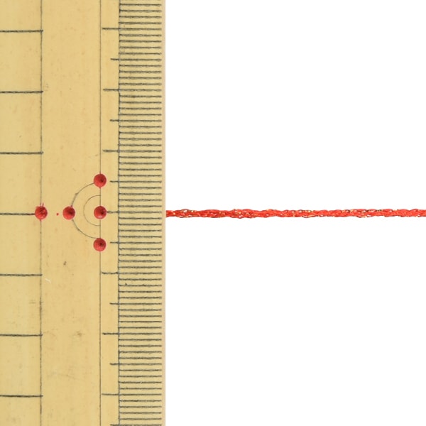 Cordoncino per l'artigianato "2 ° bundle con bracogni di filato fine #36" Inazuma inazuma