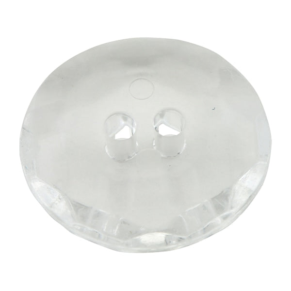 Button "Clear button 2 holes 1.8cm F5477"