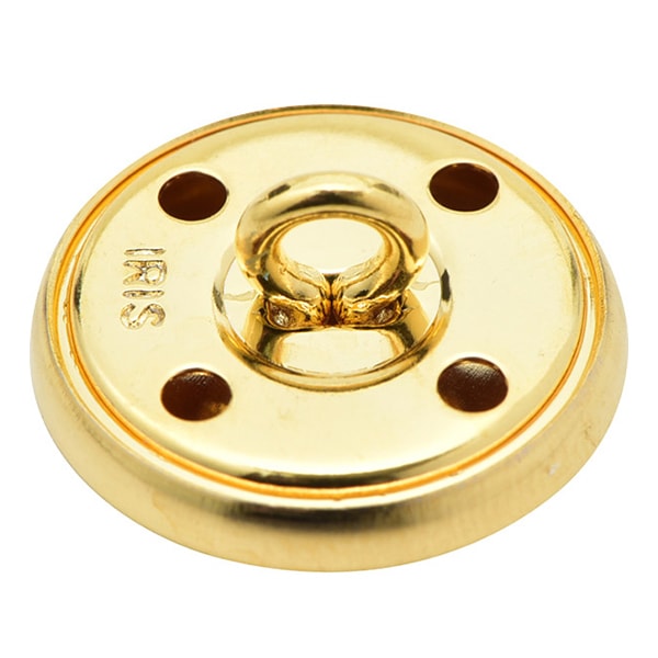 Taste "Messingknopf Hemal -Round Can Foot G 1,8 cm MA150"