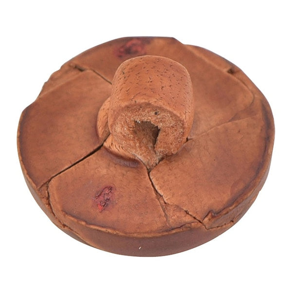 الزر "زر جلدي رقم 1 1.3سم NO100"