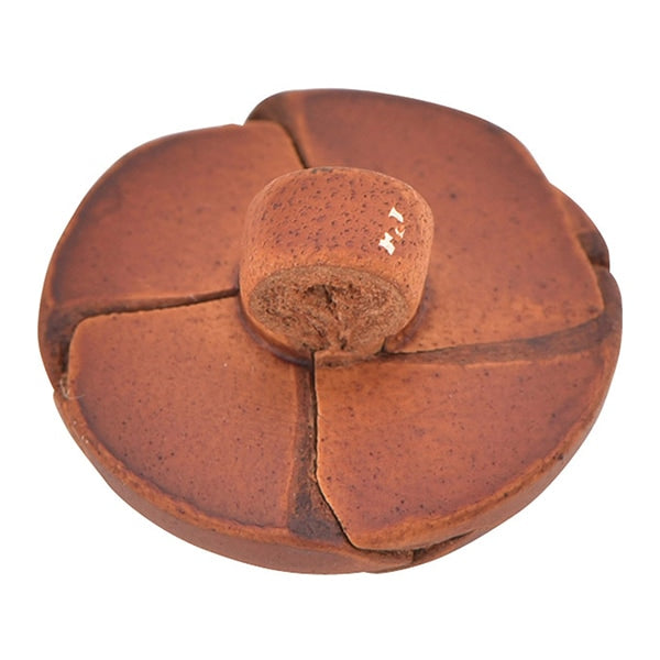 Кнопка "Кожаная кнопка № 1 1,9см №100"