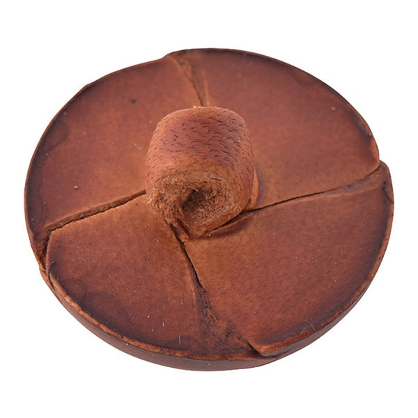 Кнопка "Кожаная кнопка № 1 2.1см №100"