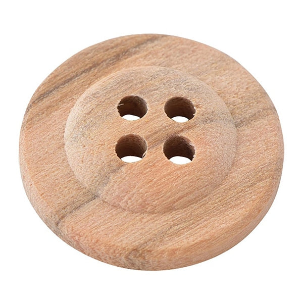 زر "زر خشب اربع فتحات #1 1.8 سم 1 قطعة OW7500"