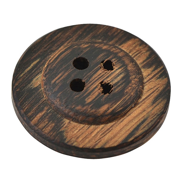 زر "زر خشب اربع فتحات #6 2.3 سم 1 قطعة OW7500"