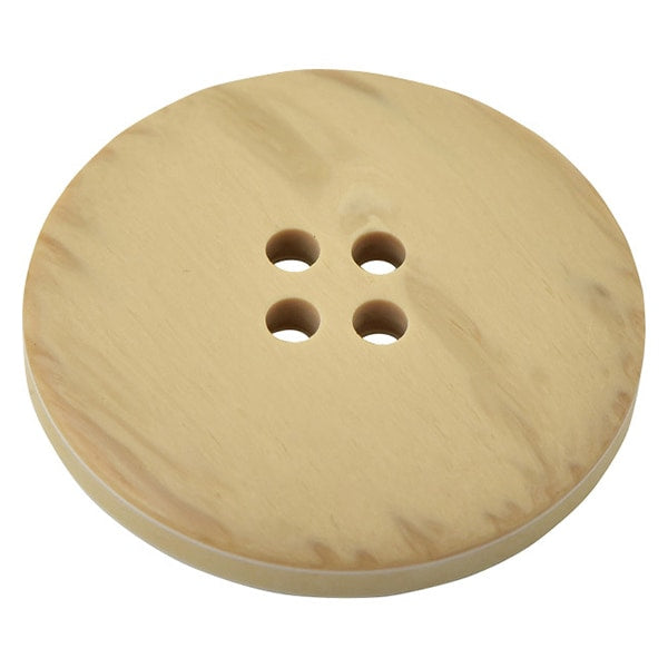 Button "Leaf Pattern Buttons 4 Hole #01 2.5cm VT9974"