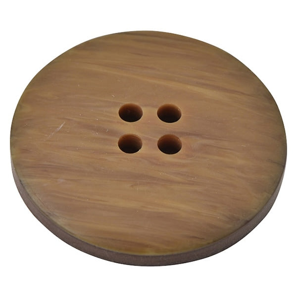 Button "Leaf Pattern Buttons Four Holes #48 2.5cm VT9974"