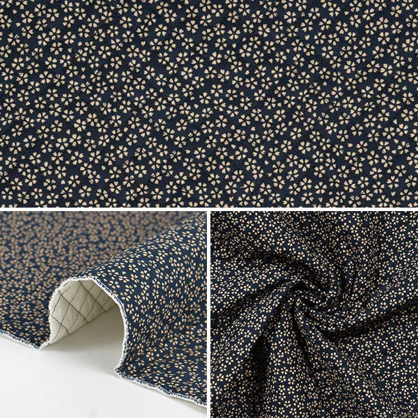 【数量5から】 生地 『和調シーチングプリントキルト 桜 Q88222-1-5』