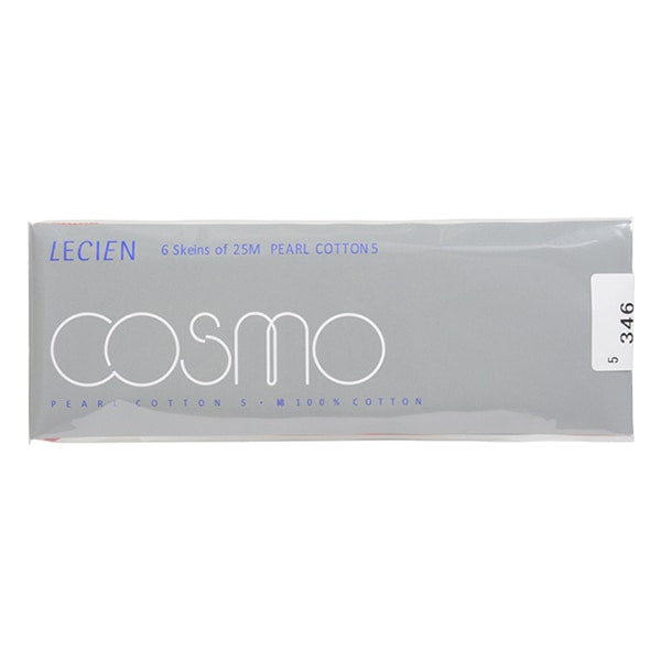 خيط التطريز "خيط التطريز الخامس COSMO اللون 346" LECIEN Lecien كوزمو كوزمو