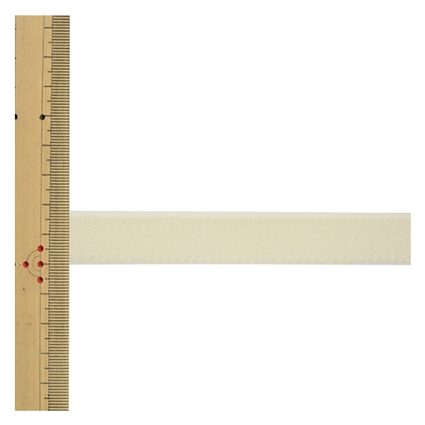 【数量5から】 マジックテープ 『クイックロン ループ 2.5cm 801番色 2QN-25-801』 YKK ワイケーケー