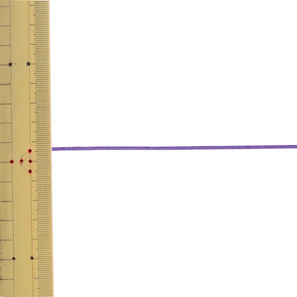 【数量5から】 手芸ひも 『ワックスコード SS 幅約1.2mm 20C番色 KW24007』 KINTENMA 金天馬