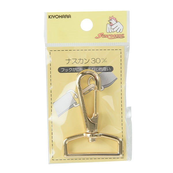 مستلزمات الحرف اليدوية "ناسوكان 3 سم ذهبي حقيقي SUN13-202" SUNCOCCOH KIYOHARA