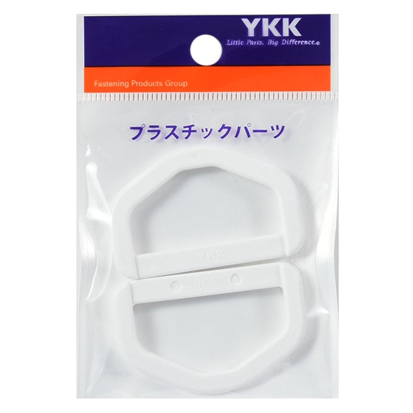 قطع أشغال يدوية "قطع بلاستيك حلقة D 3.8 سم رقم 501 لون LD38-501" YKK