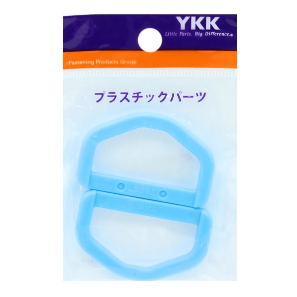 قطع أشغال يدوية "قطع بلاستيك حلقة D 3.8 سم رقم 833 لون LD38-833" YKK