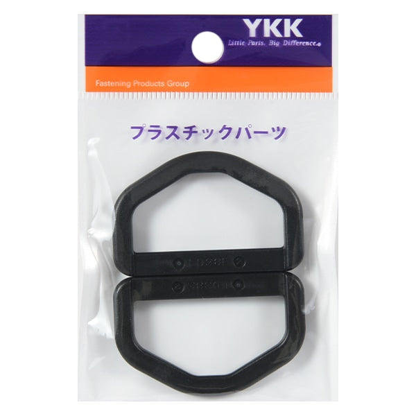 قطع أشغال يدوية "قطع بلاستيك حلقة D 3.8 سم رقم 580 لون LD38-580" YKK