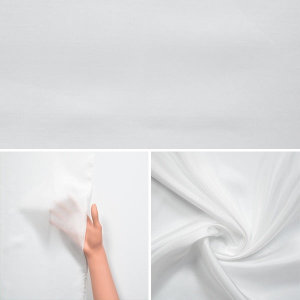 【数量5から】 生地 『正絹羽二重 10匁 晒 92cm 1200』