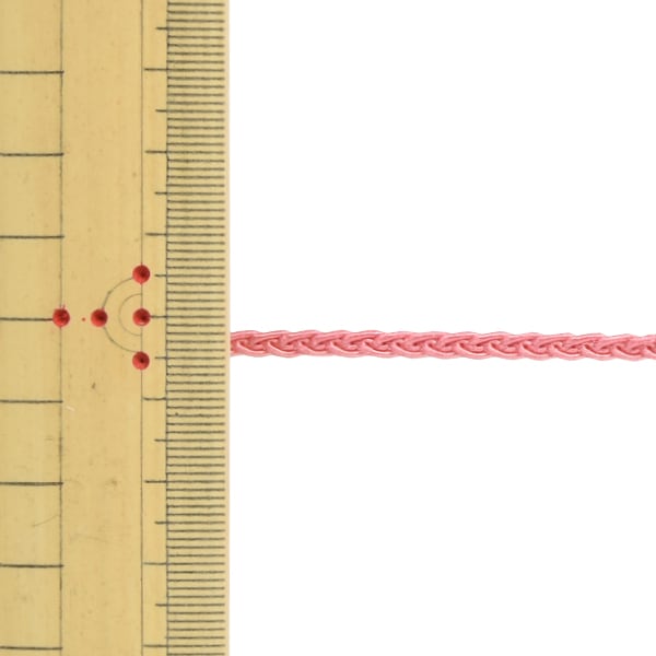 【数量5から】 手芸ブレード 『レーヨンブレード 幅約4mm ピンク 111-1231-113』