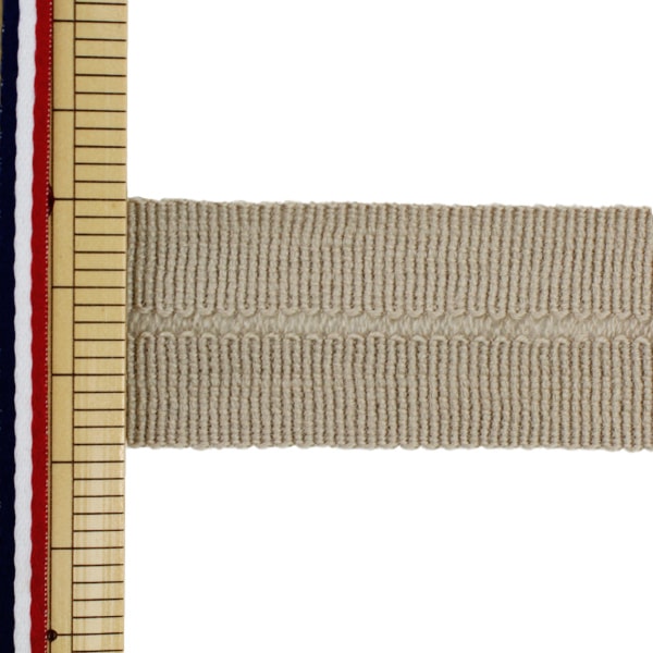 【数量5から】 手芸テープ 『ウールニット バインダーテープ 1.3cm×1.3cm ベージュ SIC-2300』