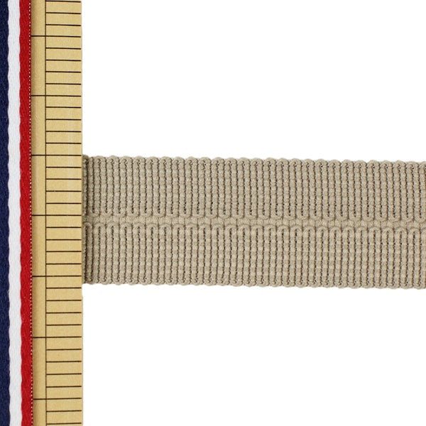 【数量5から】 手芸テープ 『ポリエステルニット バインダーテープ 1cm×1cm シナモン SIC-2304』