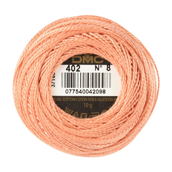 Embroidery thread "DMC No. 8 embroidery thread 402"