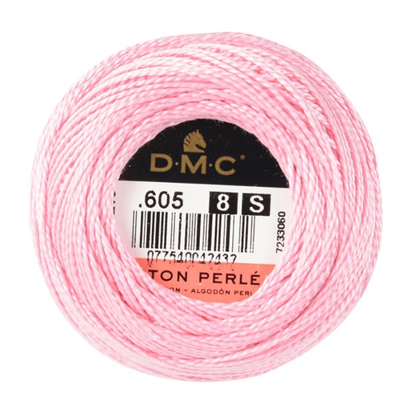 Embroidery thread "DMC No. 8 embroidery thread 605" DMC DMSea