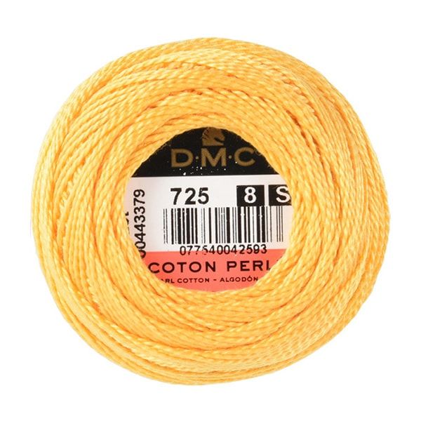 Embroidery thread "DMC No. 8 embroidery thread 725 color" DMC DMSea
