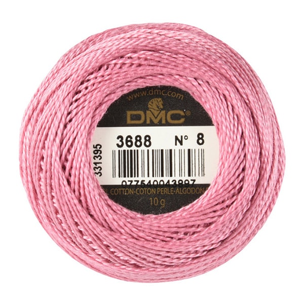 Embroidery thread "DMC No. 8 embroidery thread 3688 No." DMC Dewhm Sea