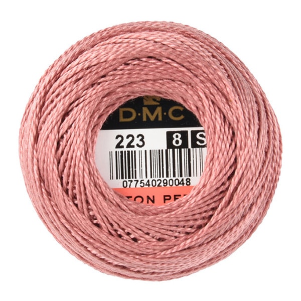 Embroidery thread "DMC No. 8 embroidery thread 223" DMC DMSea