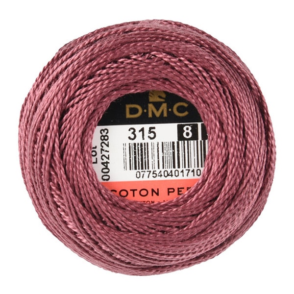 خيط التطريز "DMC رقم 8 خيط التطريز رقم 315 لون" DMC DMC