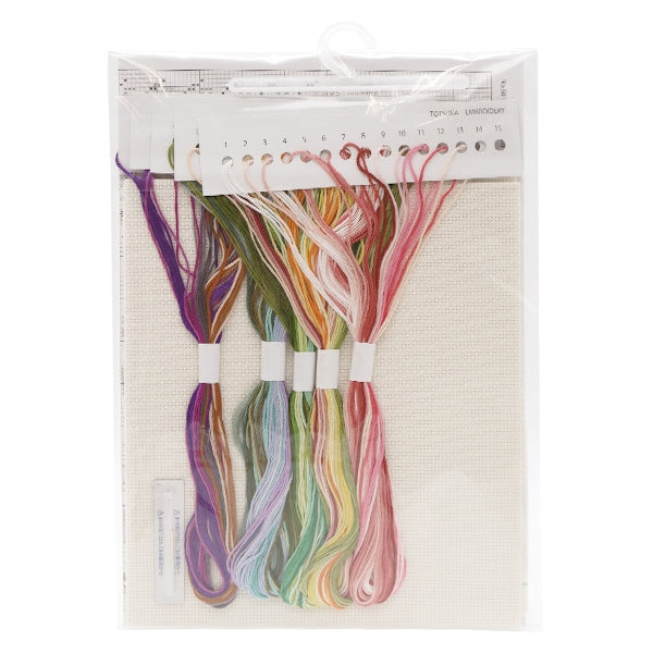 Комплект для вышивки "Totsuka Sashimi Flower and Fruet Cross Stitch Stitch и фруктовый пробоотборник 801"