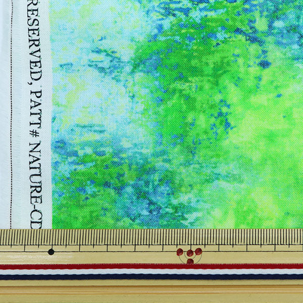 【数量5から】 生地 『インクジェットプリント 自然 NATURE-CD8718』 USAコットン