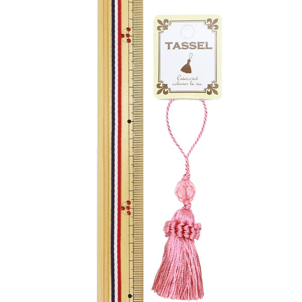 수예부품 "TASSEL 2021 25 번째 컬러 핑크 BX1186-25"