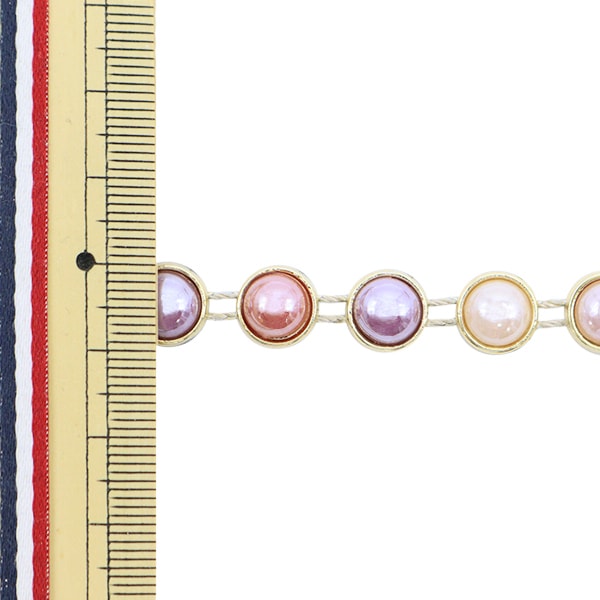 【数量5から】 手芸ブレード 『イミテーションブレード 幅約1cm マルチ GY-43-19-5』