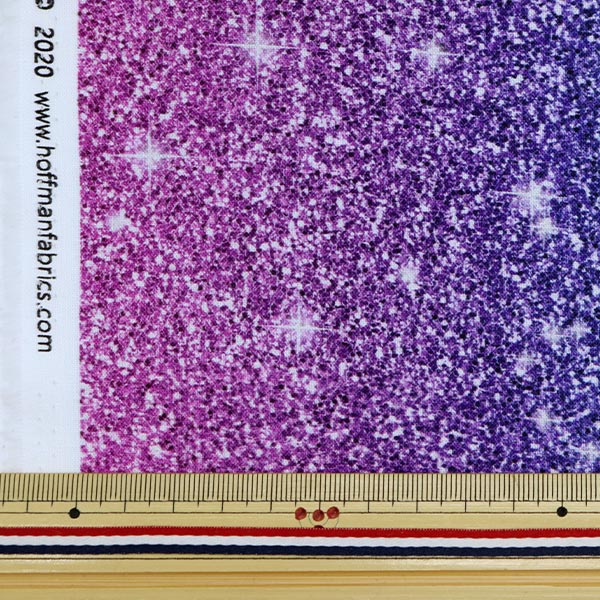 【数量5から】 生地 『インクジェットプリント グリッツ&グラム オパール S4830-132』 USAコットン